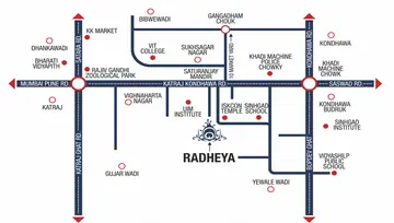 Location of BG Radheya - Image 78201