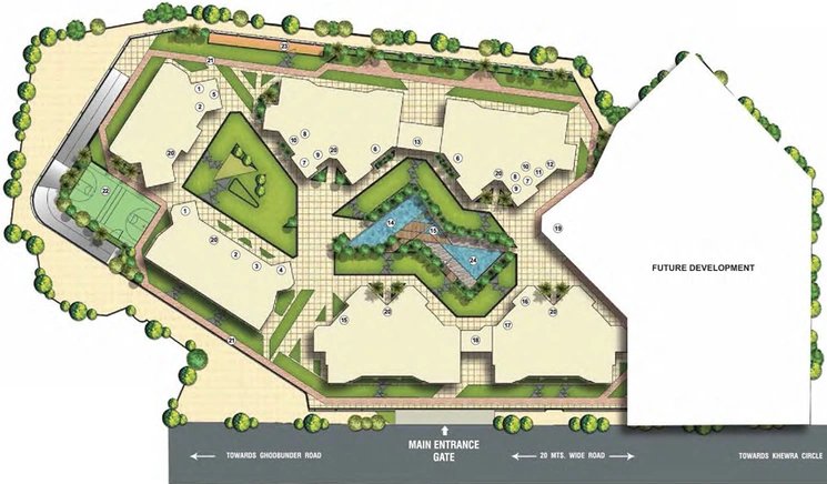 Master Plan of Acme Ozone in Manpada, Thane - Image 78315