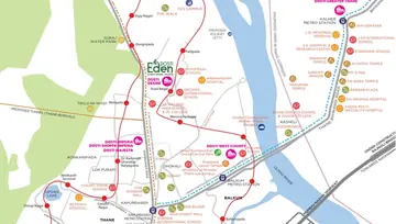 Location of Dosti Eden - Image 122478