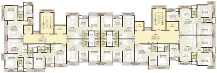 Floor Plan of Jadeite Nandanvan in Kandivali West, Mumbai - Image 78426