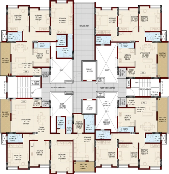 Floor Plan of Suman Kunj in Baner, Pune - Image 78702