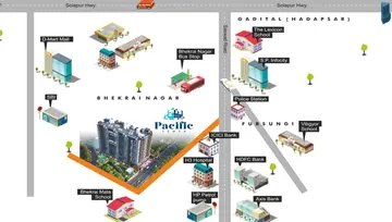 Location of Chaitanya Pacific Tower - Image 78675