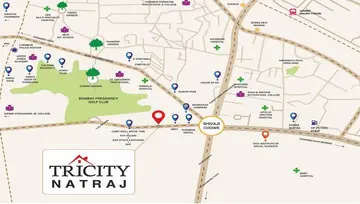 Location of Tricity Natraj - Image 78600