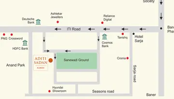 Location of Kelkar Aditi Sadan - Image 78583