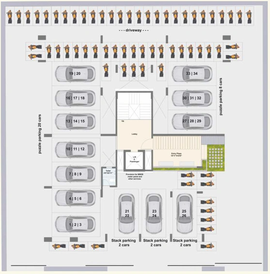 Master Plan of Kelkar Aditi Sadan in Aundh, Pune - Image 78585