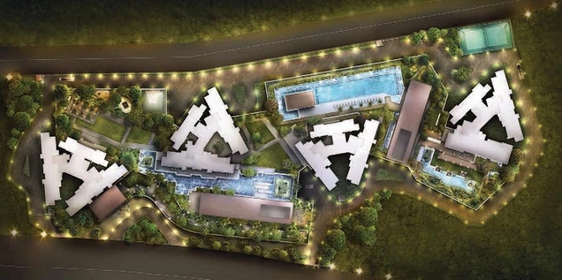 Master Plan of Transcon Auris Serenity in Malad West, Mumbai - Image 78620