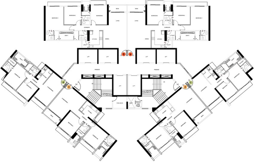 Floor Plan of Shapoorji Pallonji Astron in Kandivali East, Mumbai - Image 78757