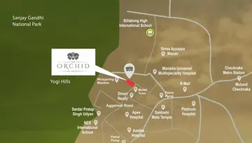 Location of Rudani The Orchid - Image 78685