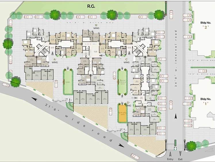 Master Plan of Decent Cello Magic Touch in Vevoor, Palghar - Image 79755