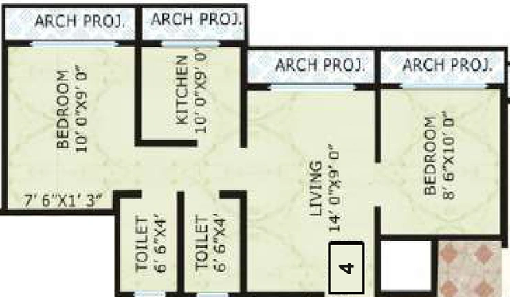 2 BHK Flat in Sadguru Aarambh in Saphale West, Palghar - Image 621794