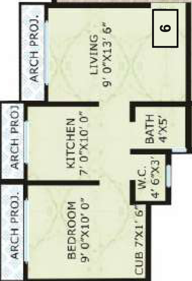 1 BHK Flat in Sadguru Aarambh in Saphale West, Palghar - Image 621793