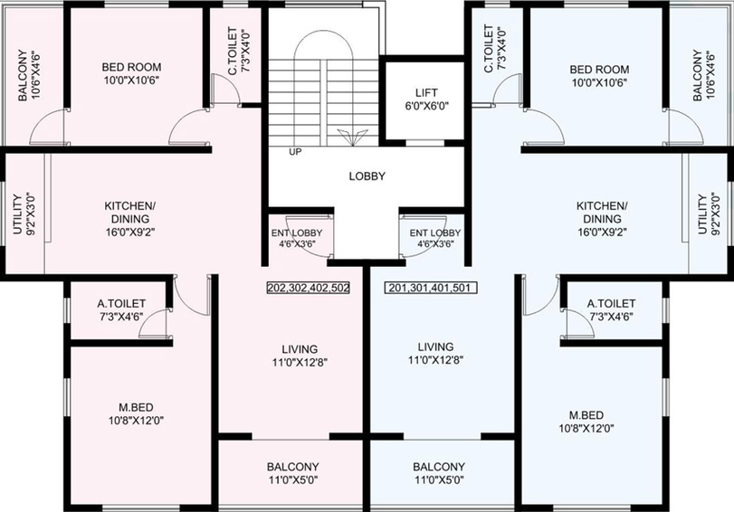 Floor Plan of Townscape Sneh Mithila in Pimple Saudagar, Pune - Image 78847