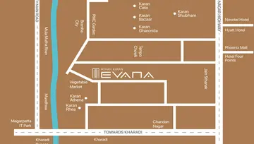 Location of Rohan Karan Evana - Image 79341