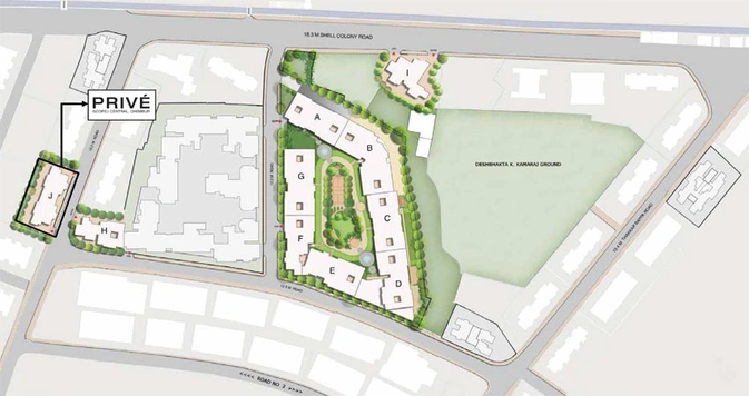 Master Plan of Godrej Central in Chembur East, Mumbai - Image 79245