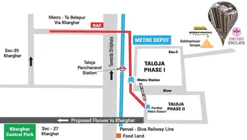 Location of Siddhivinayak Orchid Enclave - Image 92791