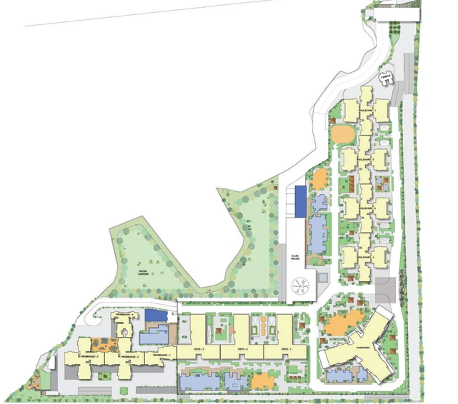 Master Plan of Wadhwa The Address in Ghatkopar West, Mumbai - Image 79254
