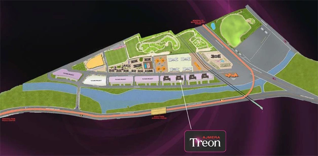 Master Plan of Ajmera I-Land Treon in Wadala East, Mumbai - Image 79264