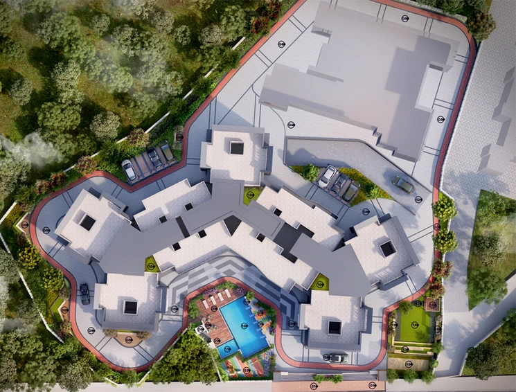 Master Plan of 127 Raj Homes in Mira Road East, Thane - Image 79590
