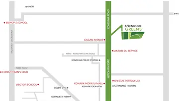 Location of Sheth Splendour Greens - Image 79359