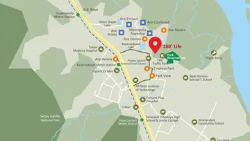 Location of Ace Parkside - Image 79808
