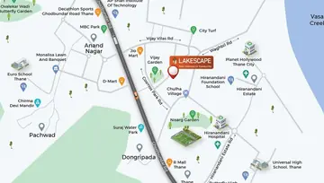 Location of Bhoomi Lakescape - Image 108791