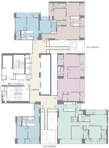 Floor Plan of Lodha Altia in Wadala East, Mumbai - Image 78923