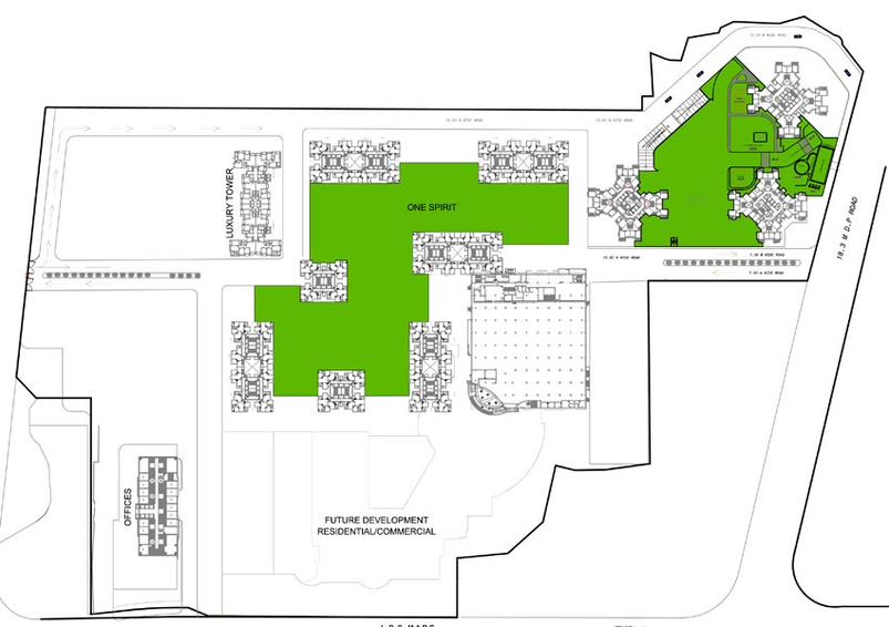 Master Plan of Nirmal One Mumbai in Mulund West, Mumbai - Image 81029