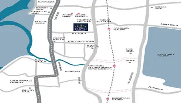 Location of Wadhwa Crown Residences - Image 79302