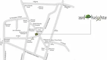 Location of Satva Heights - Image 79202
