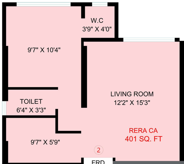 1 BHK Flat in Nirvaana Heights in Vikhroli East, Mumbai - Image 451724