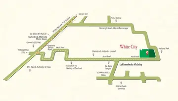 Location of Rajesh White City - Image 81053