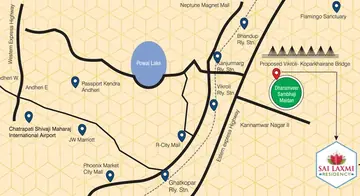 Location of Om Sai Laxmi Residency - Image 26574
