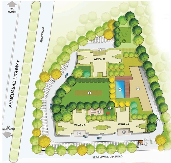 Master Plan of Lodha Casa Essenza in Dahisar East, Mumbai - Image 79398