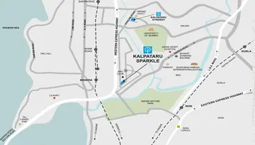Location of Kalpataru Sparkle - Image 79463
