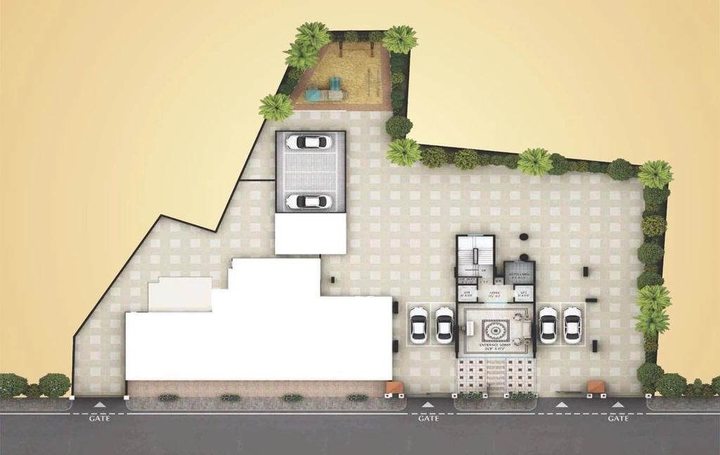 Master Plan of AR Elanza in Prabhadevi, Mumbai - Image 80176
