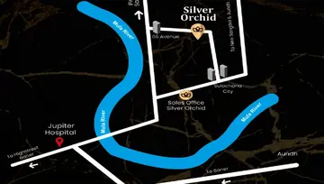 Location of Silver Orchid - Image 79478