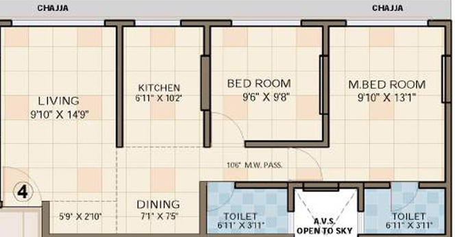 2 BHK Flat in Vibha Anthurium in Ghatkopar East, Mumbai - Image 623089