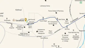 Location of Sarthak Aaradhana - Image 79564