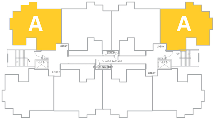 Floor Plan of Sarthak Belva in Pisoli, Pune - Image 79599