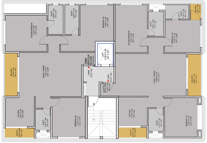 Floor Plan of Ambika Avaneesh in Baner, Pune - Image 80037