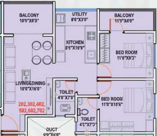 2 BHK Flat in Shri Matoshri Prime in Charholi, Pune - Image 621725