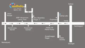 Location of Vednirmitee Aashirwad - Image 80028