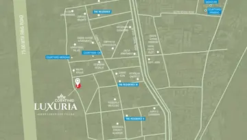 Location of Courtyard Luxuria - Image 79858