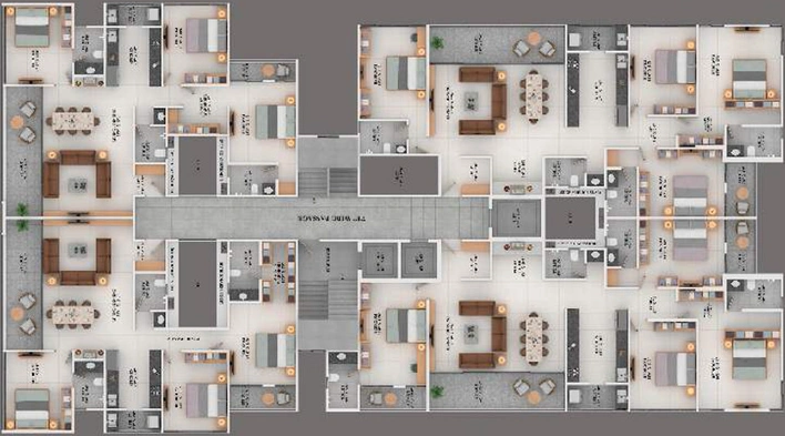 Floor Plan of Space 37 Grandstand in Baner, Pune - Image 80023