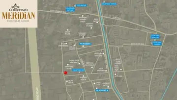 Location of Courtyard Meridian - Image 79989