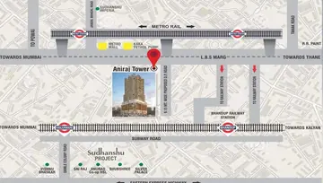 Location of Sudhanshu Aniraj Tower - Image 26679