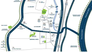 Location of Shreeji Madonna Apartment - Image 80078