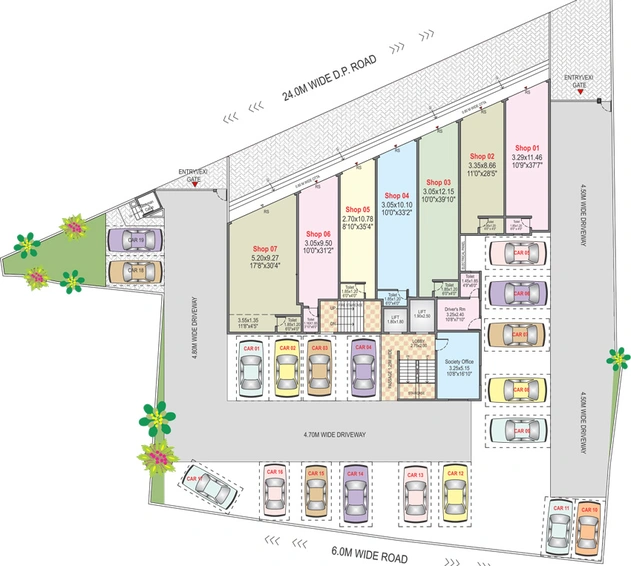 Master Plan of KR Ojasvi Gold in Ravet, Pune - Image 79893