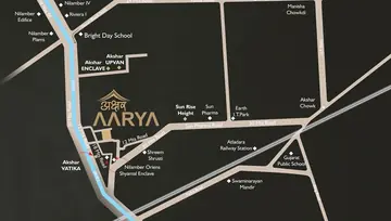 Location of Akshar Aarya - Image 81165