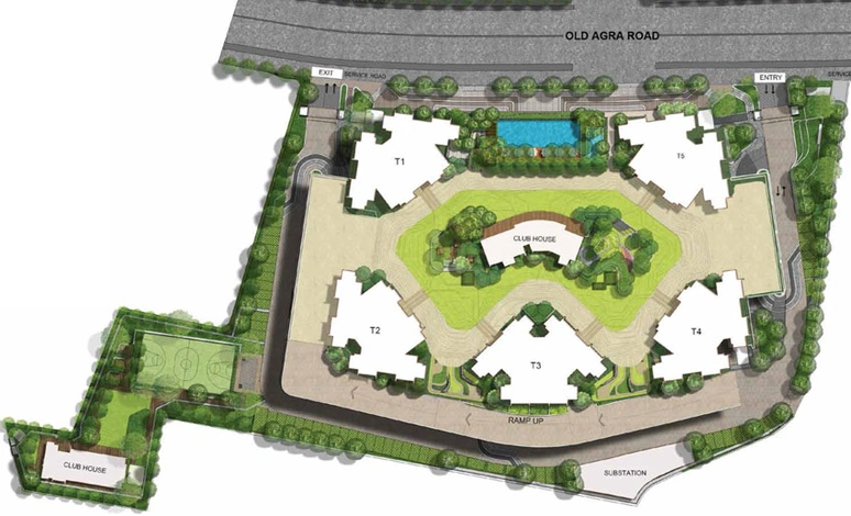 Master Plan of Kalpataru Paramount in Kapurbawdi, Thane - Image 57821